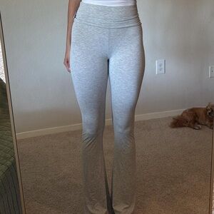 Stylish Gray Flare Pants for Women